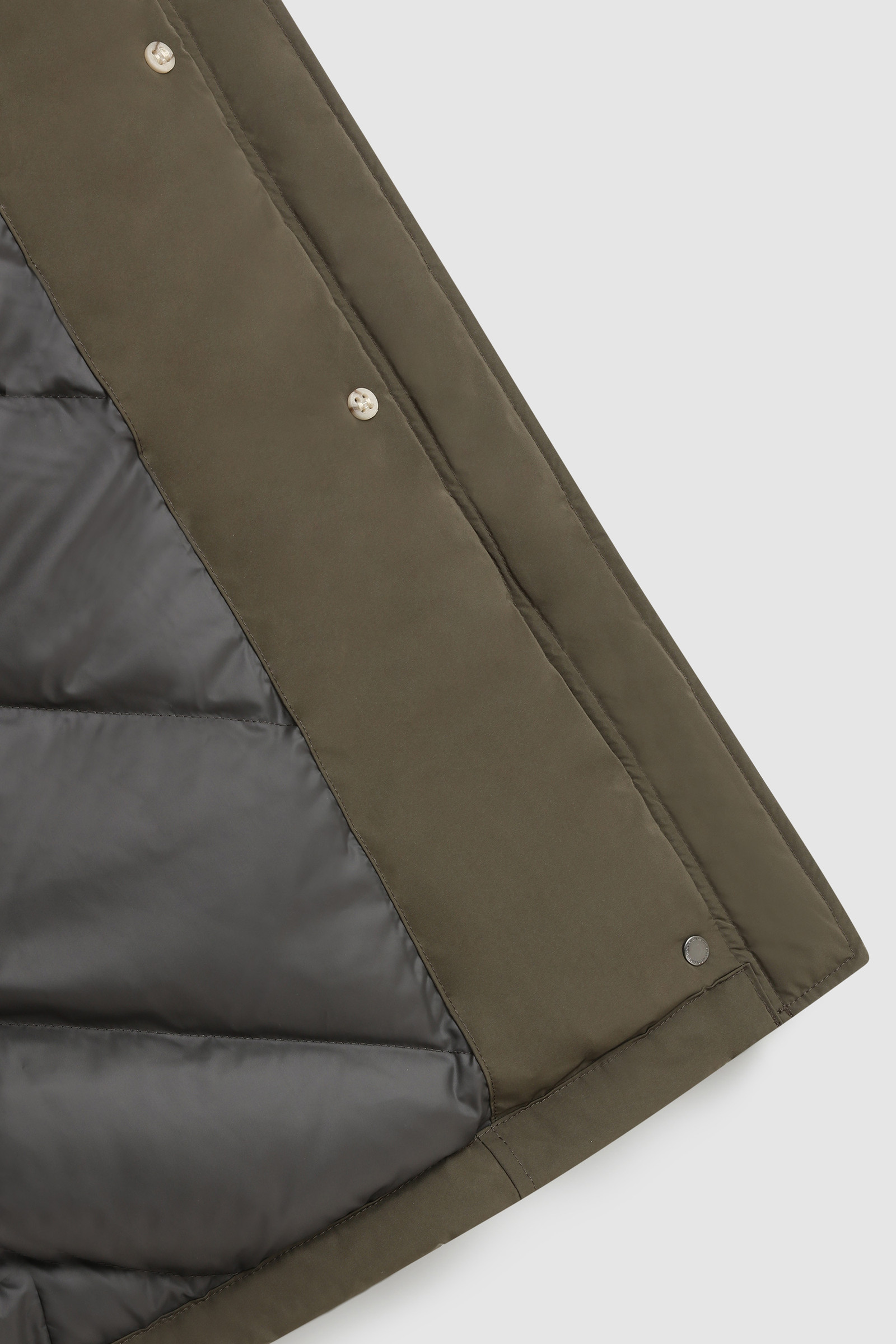 Luxury Arctic Parka with Removable Fur Green photo 10 | Woolrich