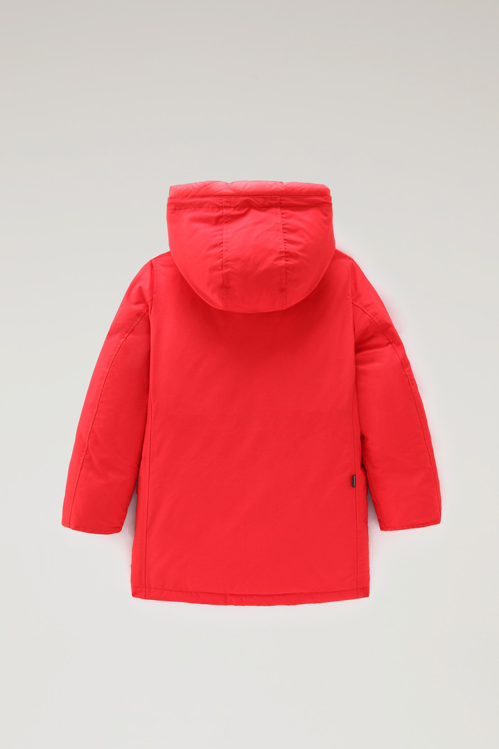 Boys' Arctic Parka in Ramar Cloth Red photo 2 | Woolrich