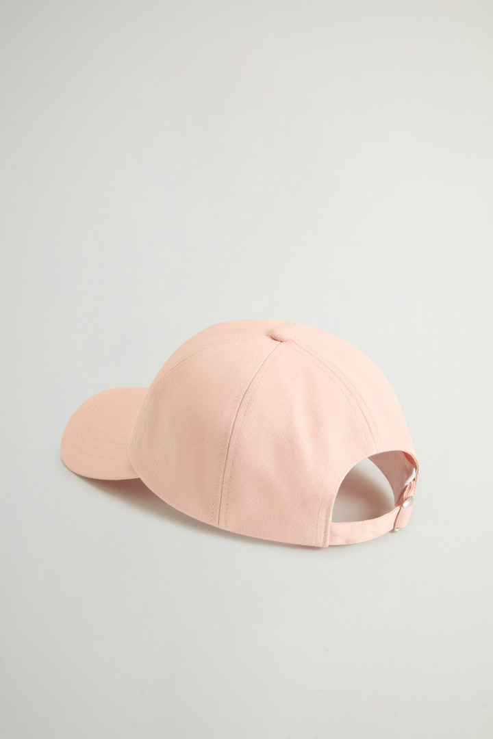 Casquette en sergé de coton avec logo brodé Rose photo 2 | Woolrich