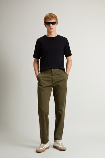 Men's Garment-Dyed Cargo Pants with Belt green | Woolrich US