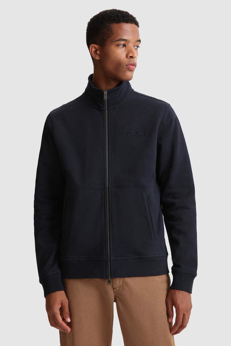 Chaqueta de chándal Luxe con cremallera y cuello alto