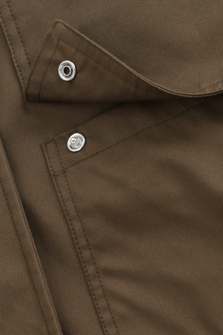 Veste ultralégère Havice Field avec capuche dissimulée vert photo 7 | Woolrich