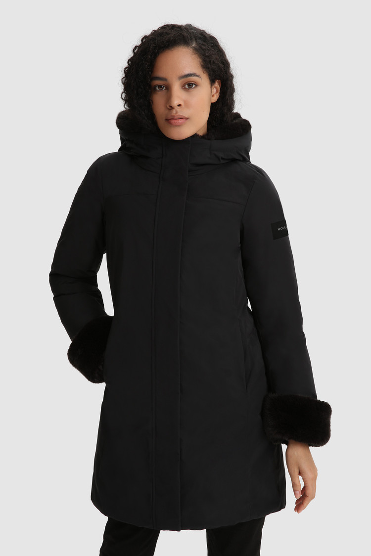 Parka Luxury Boulder avec fausse fourrure
