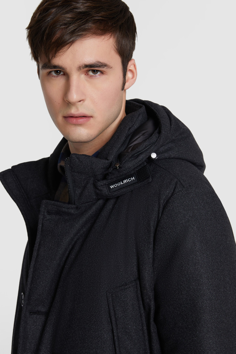 Parka Luxe Arctic en laine noble