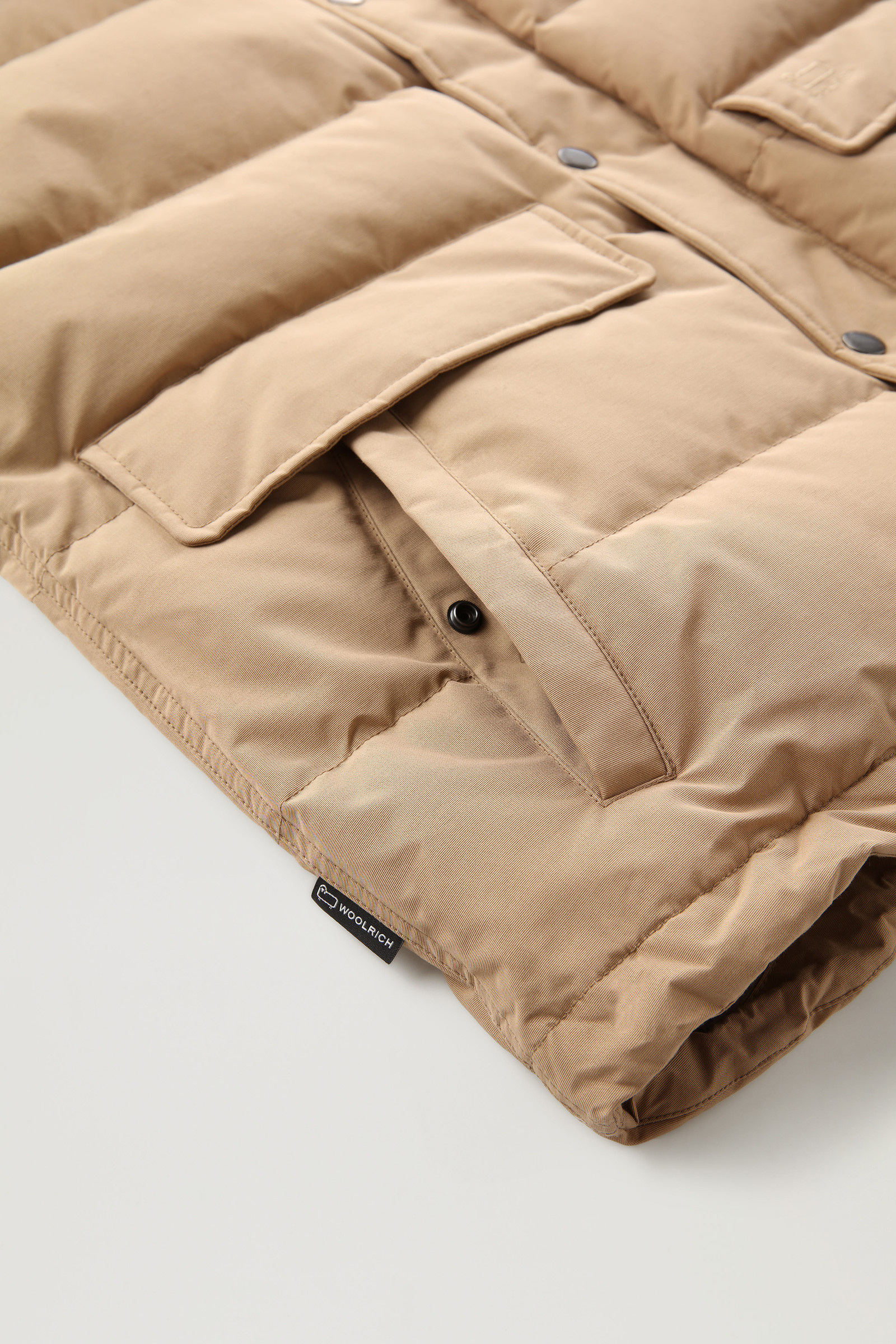 Aleutian Vest with Detachable Hood Beige photo 7 | Woolrich