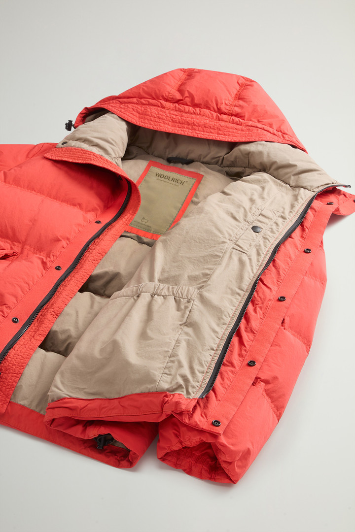 GARMENT DYED PUFFER JACKET Arancione photo 9 | Woolrich