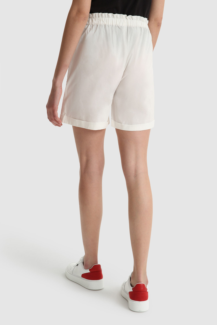 Poplin shorts