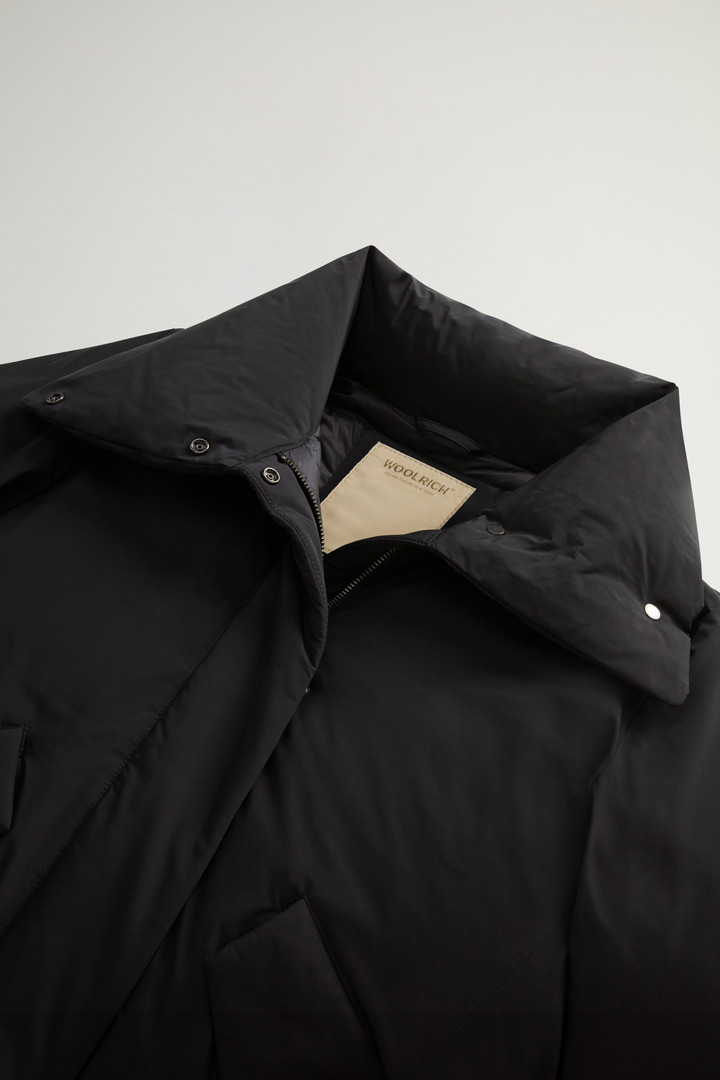 Cocoon Jacke aus Urban Touch Schwarz photo 2 | Woolrich