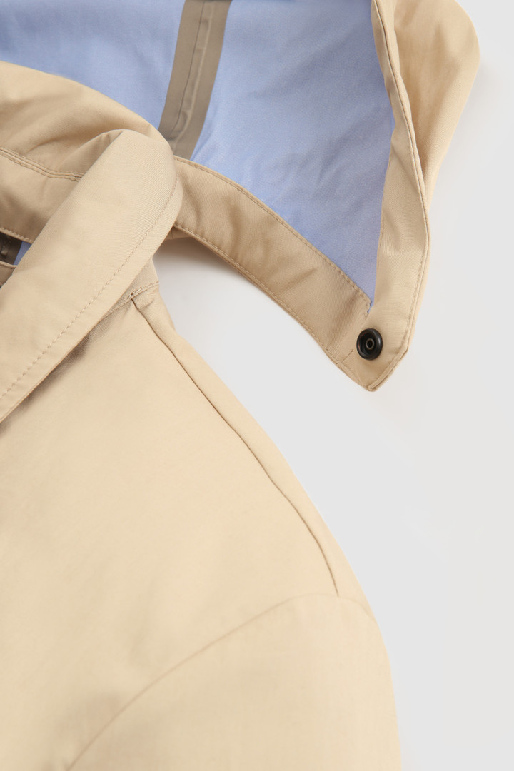 Triple-layer cotton car coat