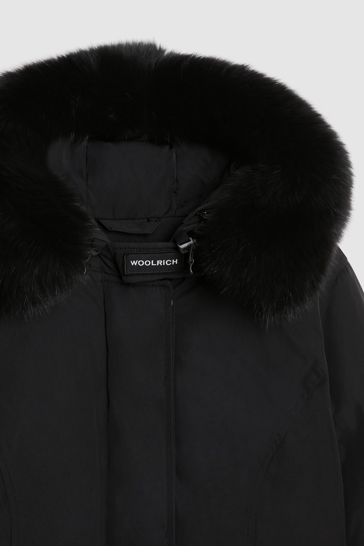 Arctic Parka luxe con pelliccia di volpe removibile