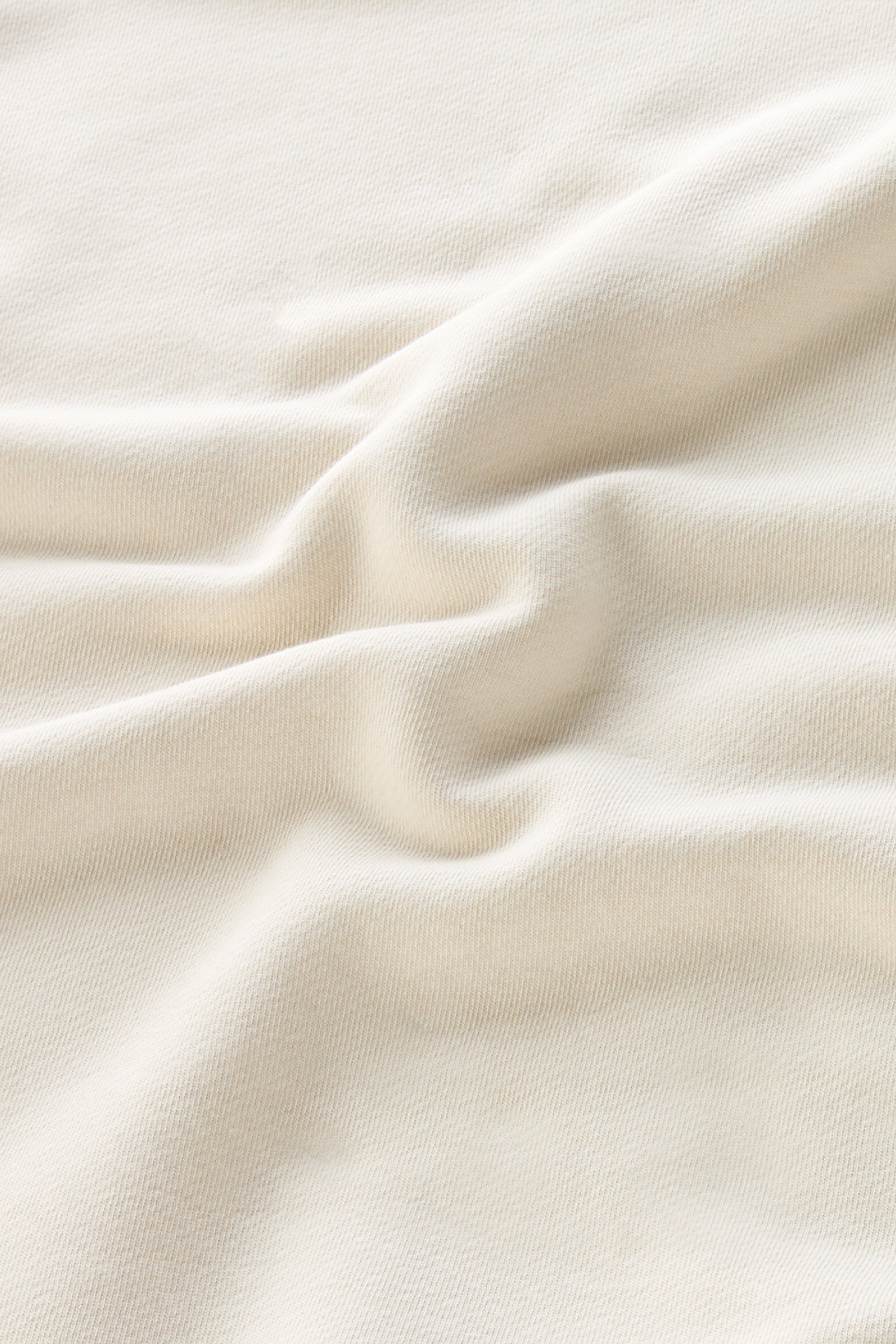 Crewneck Sweatshirt in Cotton Blend with Pockets White photo 9 | Woolrich