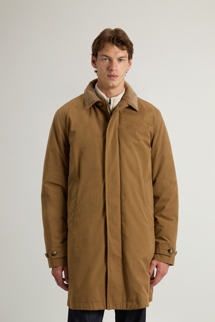 Manteau 2-en-1 en Mountain Cloth Marron photo 1 | Woolrich