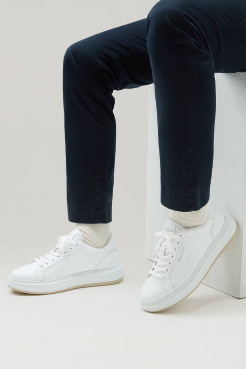 Leren Arrow sneakers Wit photo 2 | Woolrich