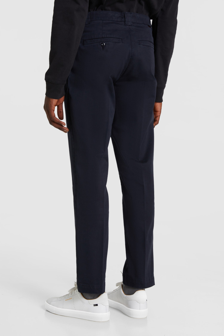 Chino pants in yarn-dyed cotton