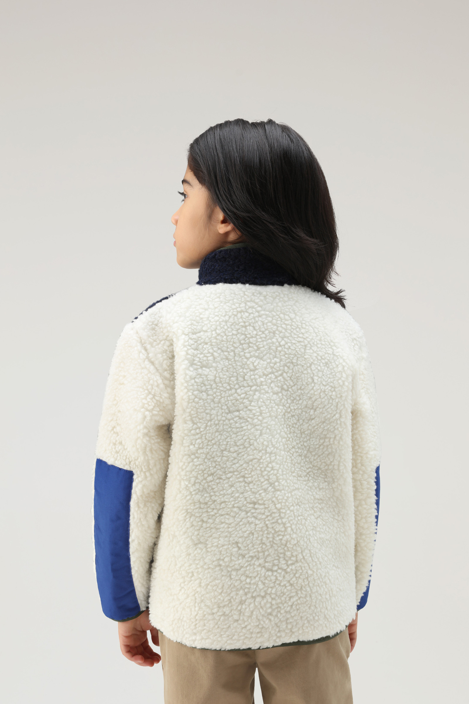 Kids' Curly Track Jacket Blue photo 3 | Woolrich