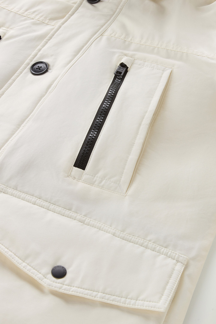 Arctic Parka Evolution in Ramar Cloth White photo 9 | Woolrich