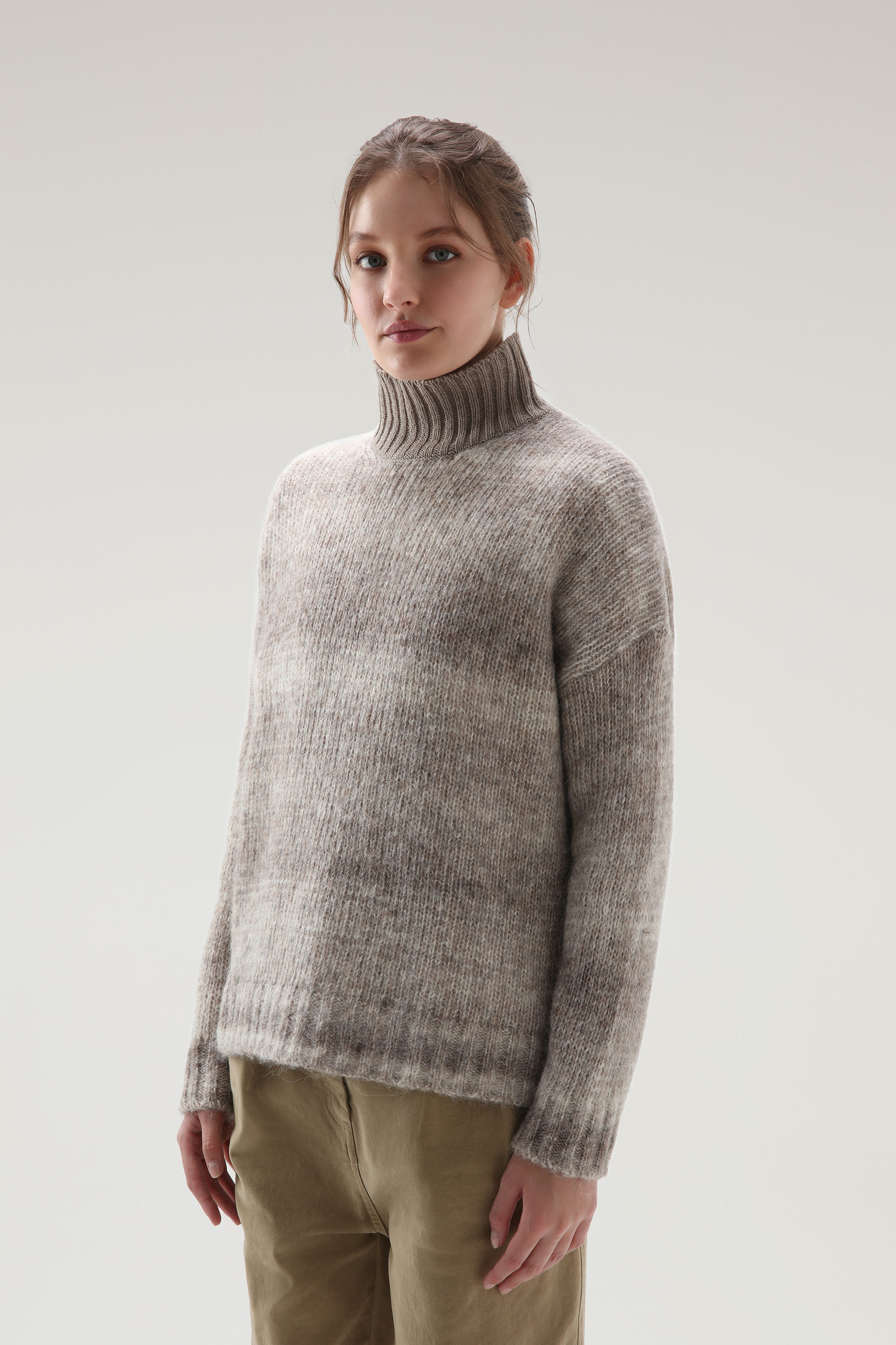 ファッションなデザイン deadstock RLX alpaca turtleneck sweater ...