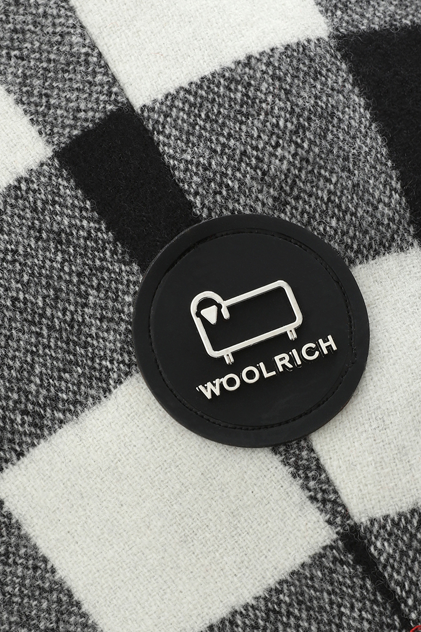 Maxi-camicia Buffalo Check per cani di taglia grande Temellini/Woolrich bianco photo 8 | Woolrich