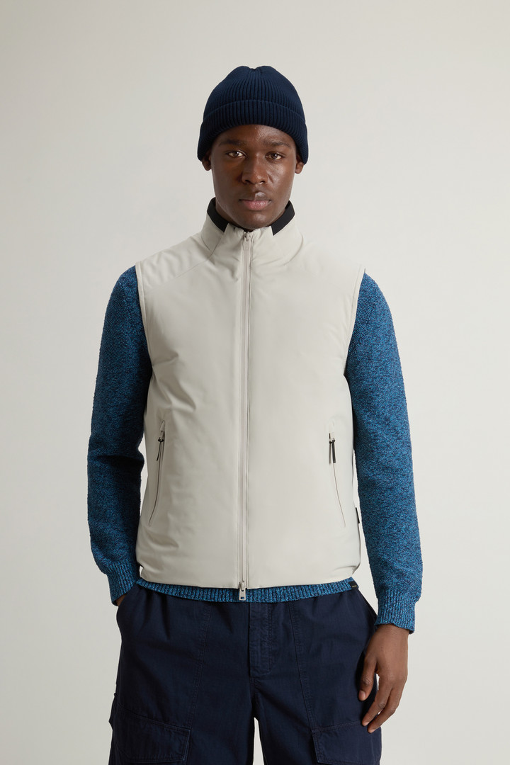 Quilted Sailing Vest in Two-layered Fabric Gray photo 1 | Woolrich