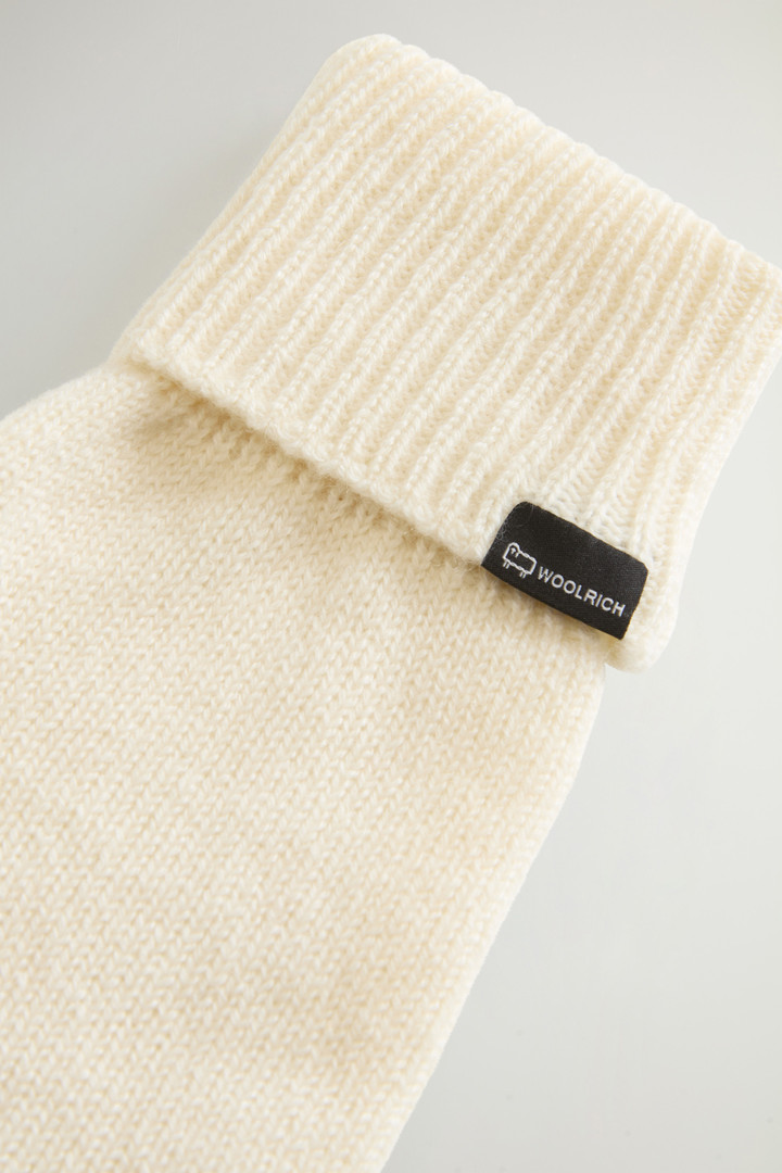 Gloves in Pure Cashmere White photo 3 | Woolrich