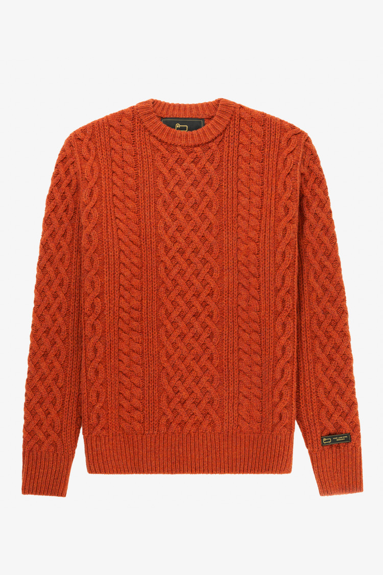 Aimé Leon Dore / Woolrich cable crewneck sweater