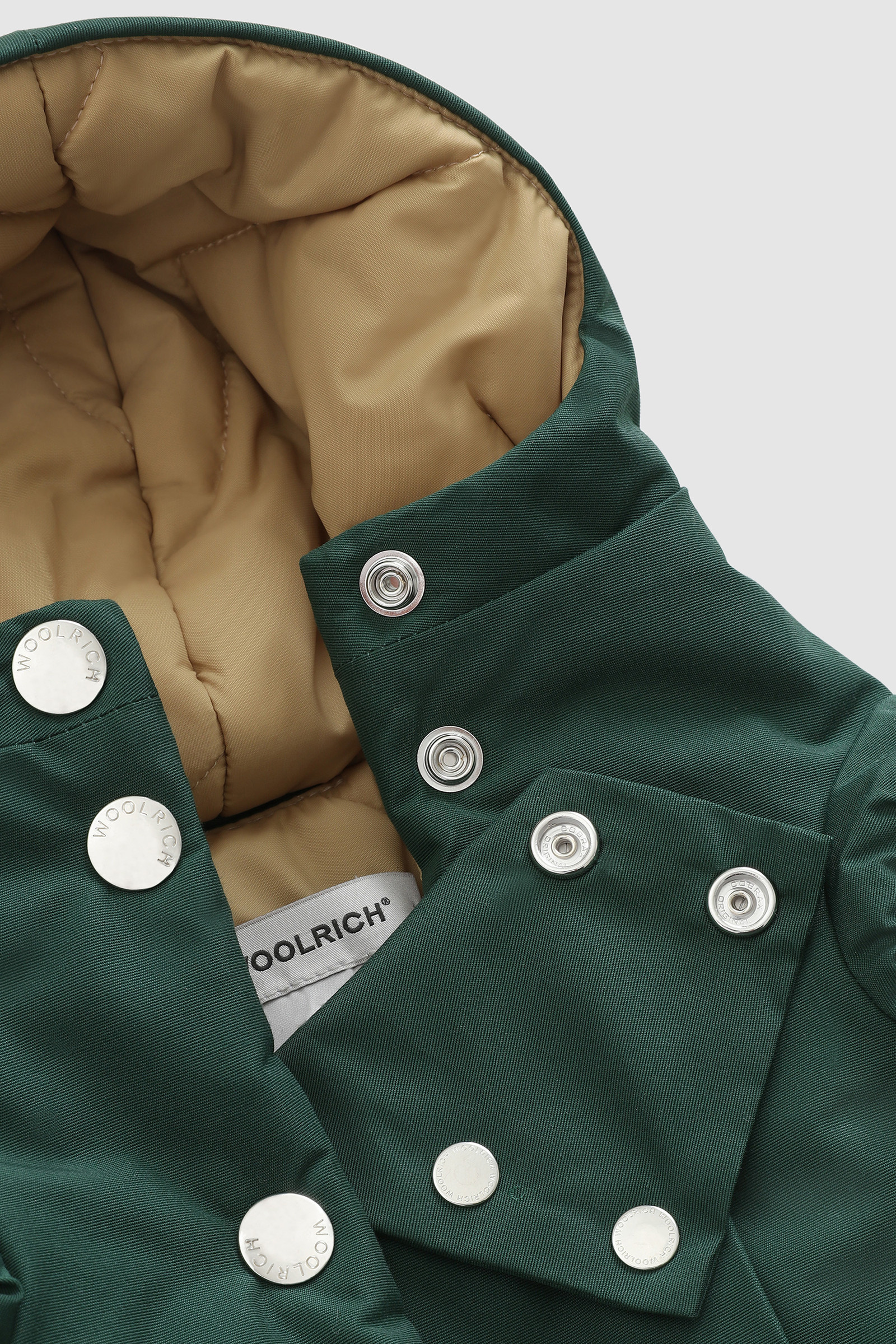 Temellini / Woolrich Small Dog Parka Green photo 6 | Woolrich