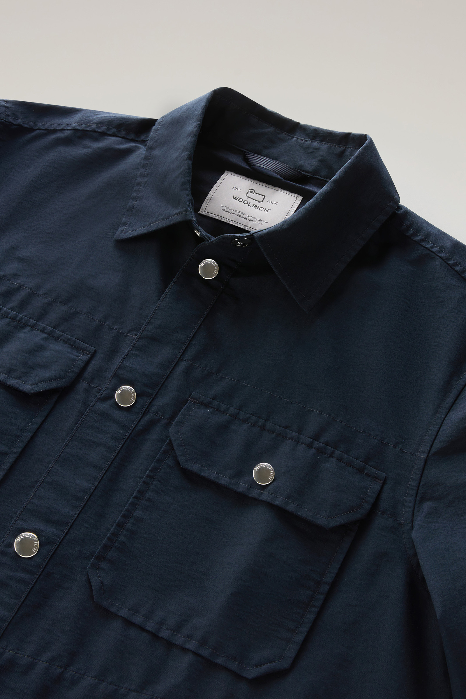 Camicia Cruiser in Light Eco Ramar blu photo 7 | Woolrich