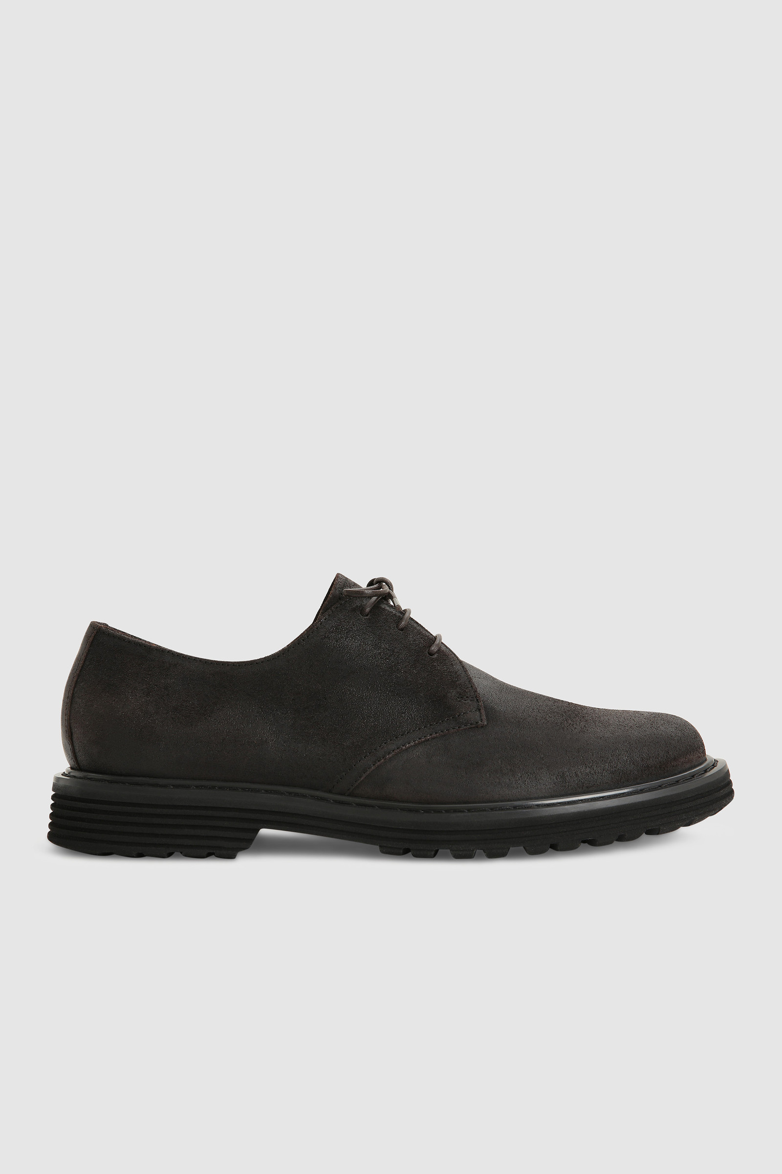 Derby Low schoenen van waterafstotend suède