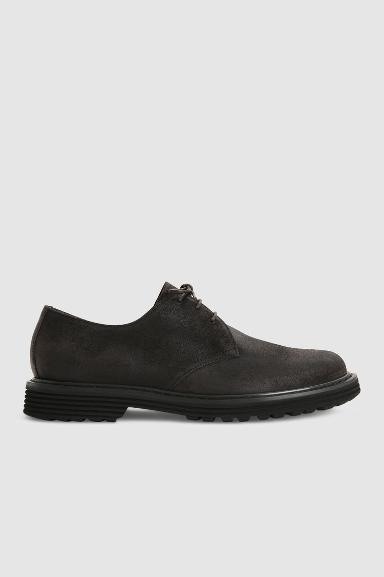 Derby Low shoes in water resistant suede