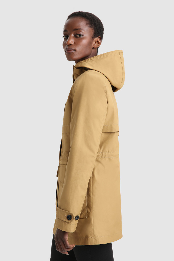 waxed cotton duffle coat