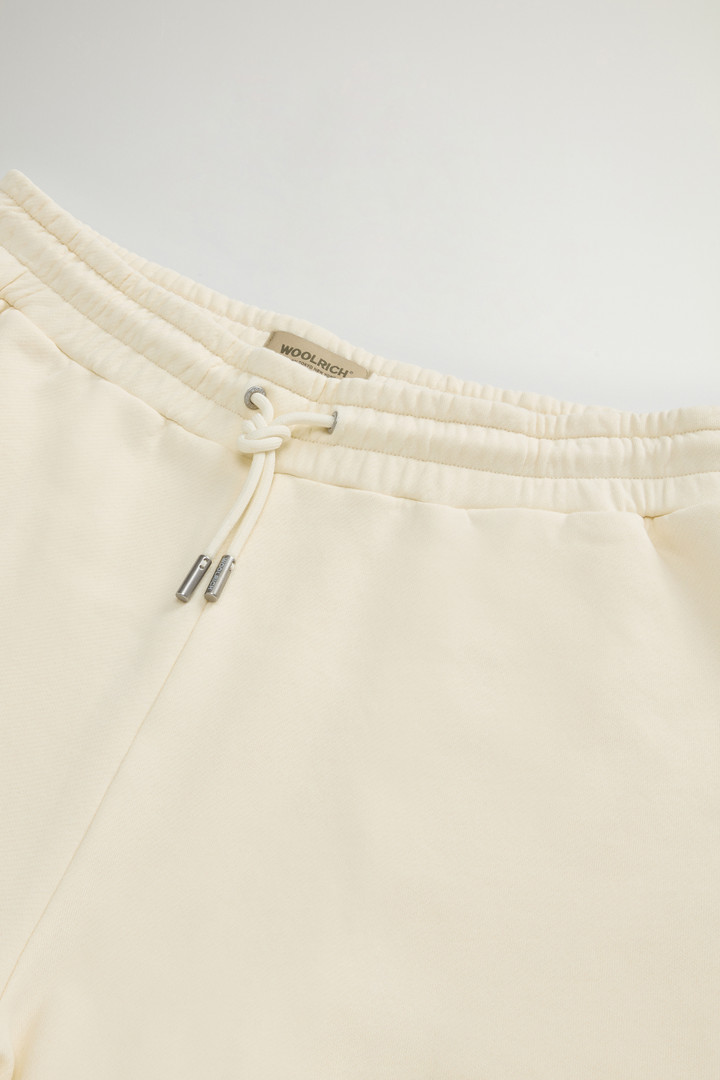 Pure Cotton Fleece Shorts White photo 5 | Woolrich