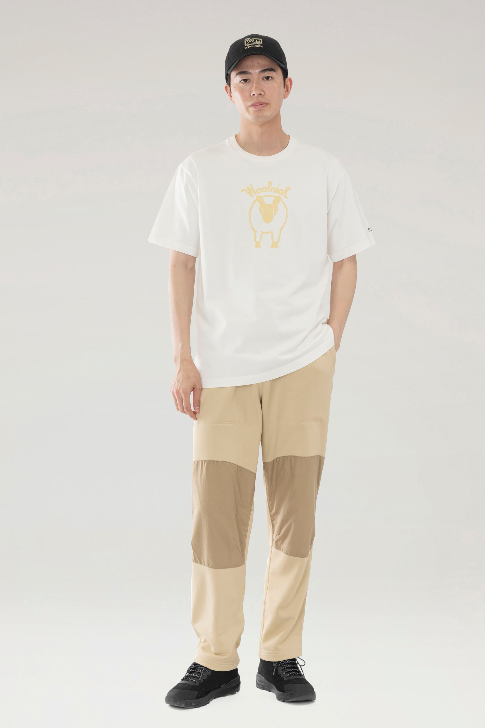 Sheep T-shirt in Pure Cotton White photo 3 | Woolrich