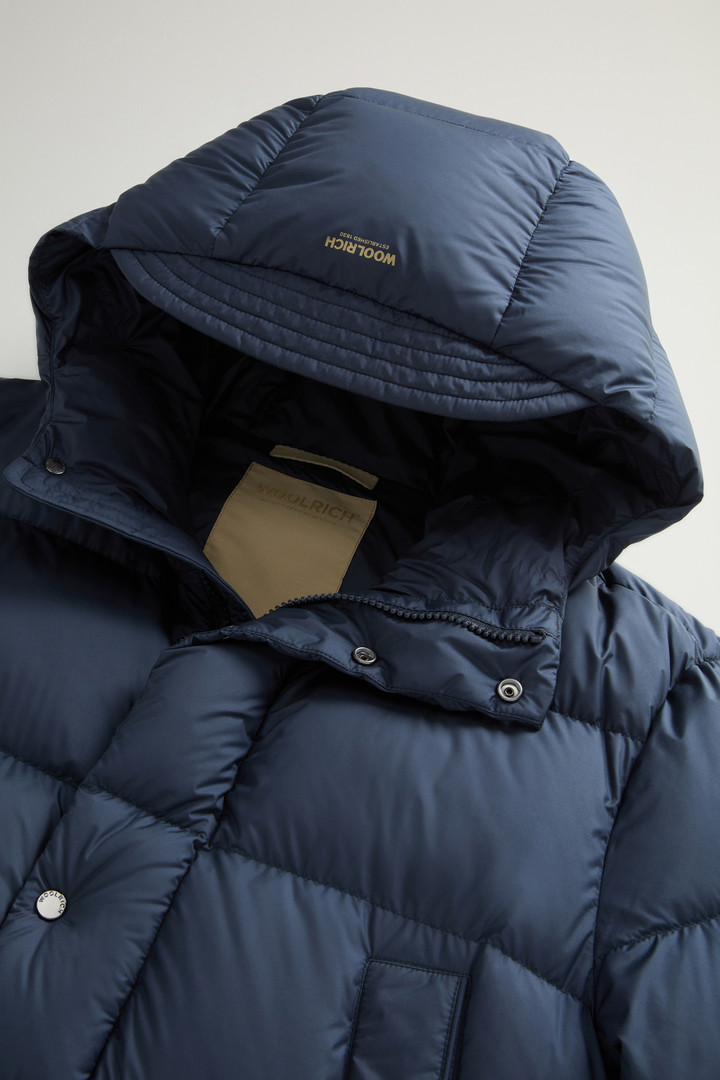 Cloud Parka in Microfiber Blue photo 6 | Woolrich