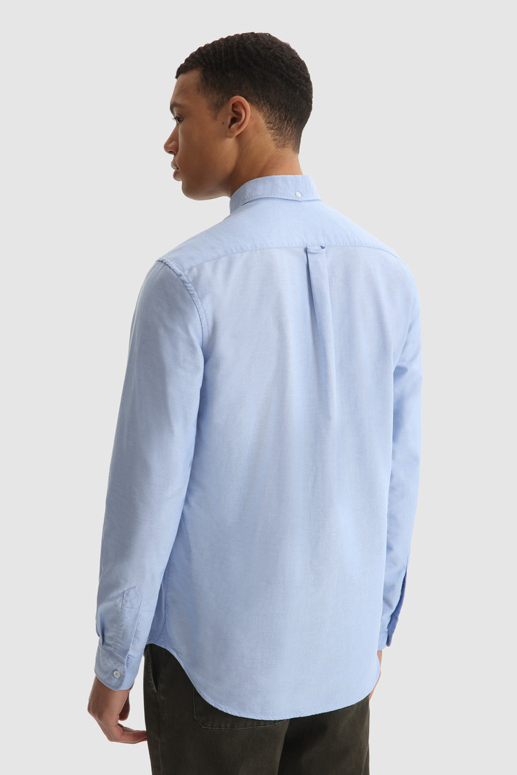 Camisa Oxford de algodón grueso