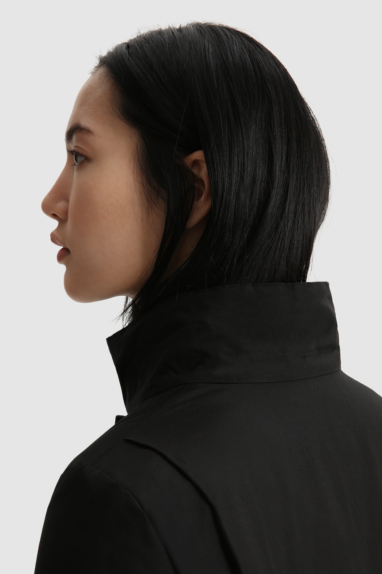 Bow Bridge Parka met imitatiebont Zwart photo 6 | Woolrich