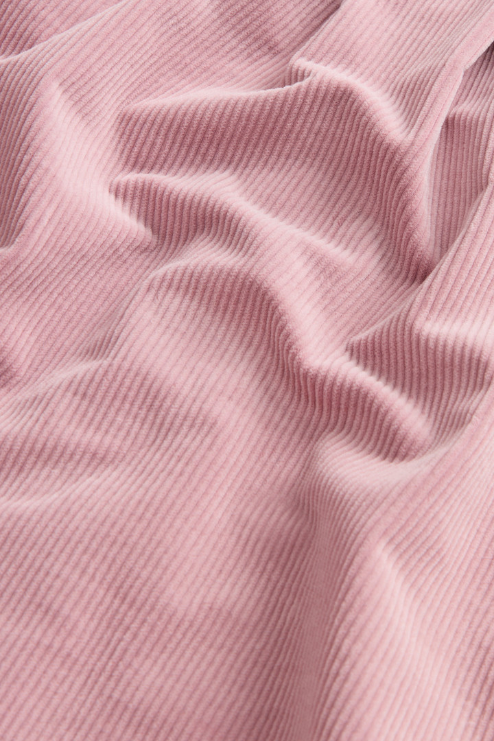 Chemise teinte en pièce en velours côtelé Rose photo 5 | Woolrich