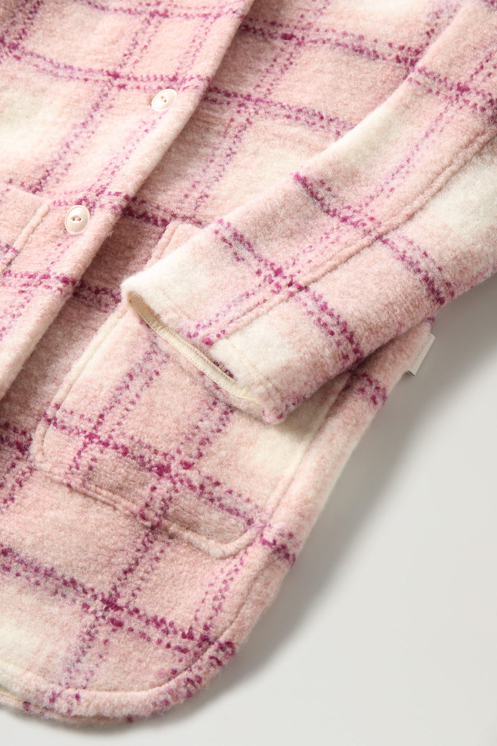 Wool Blend Gentry Check Coat Pink photo 3 | Woolrich