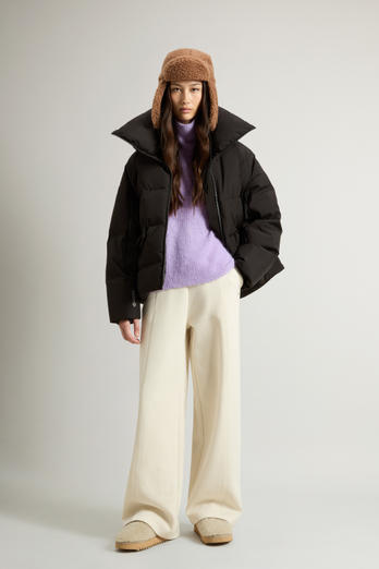 Donsjack van WINDSTOPPER GORE-TEX Zwart | Woolrich