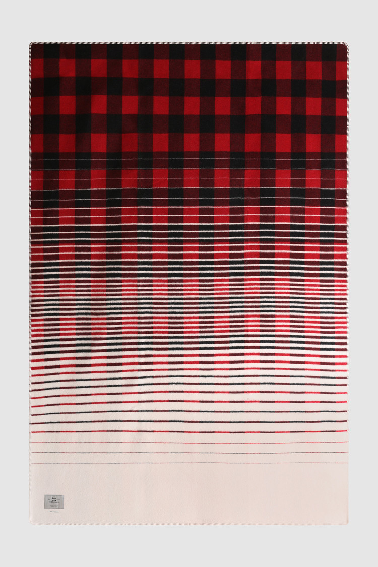Wool blend blanket