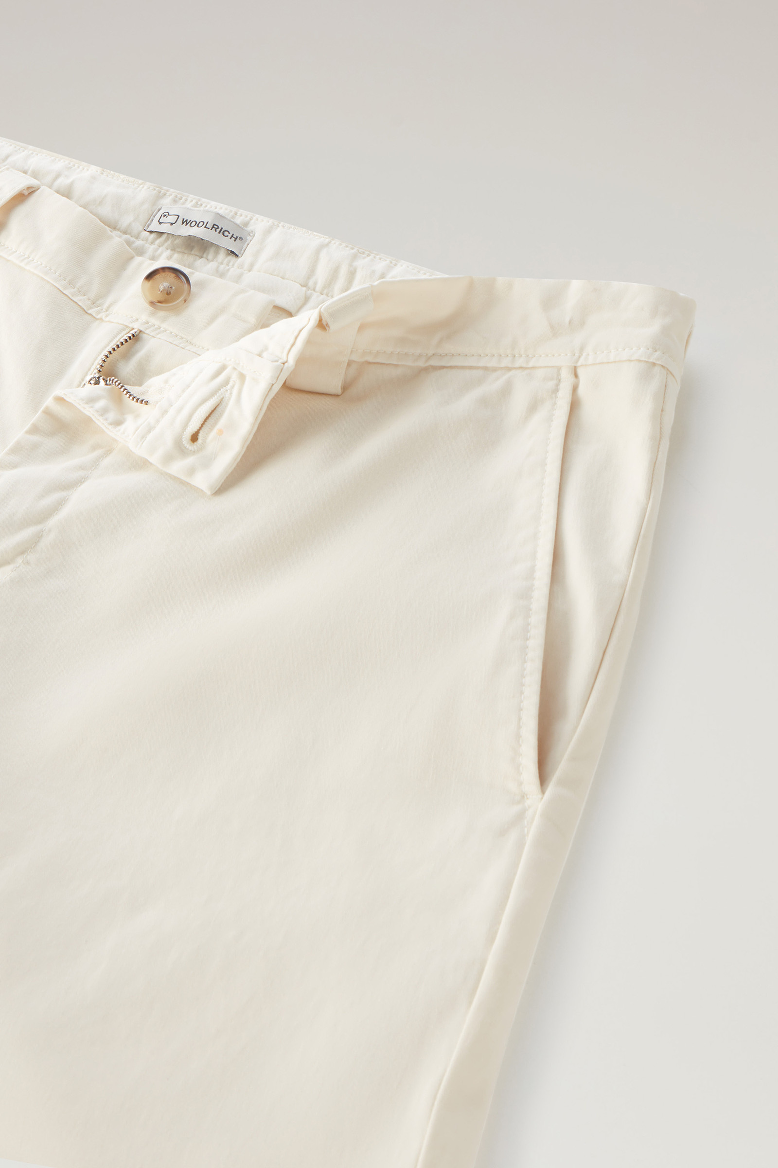 Pantalon Chino en coton teint en pièce blanc photo 5 | Woolrich