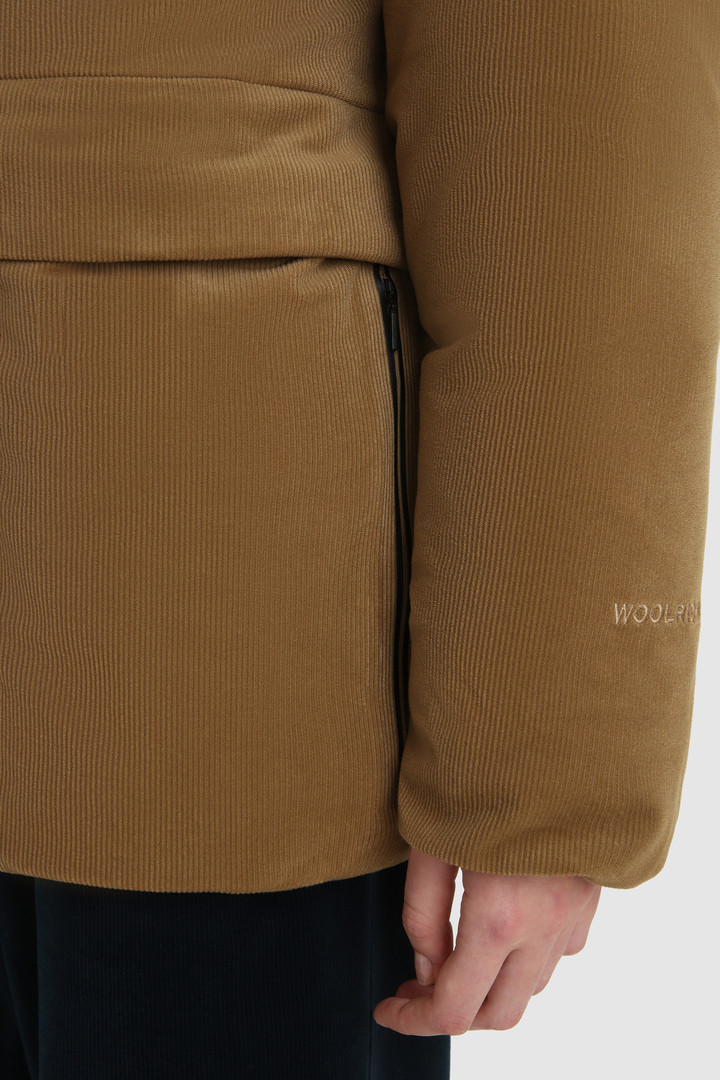 GORE-TEX puffiger Daunen-Parka aus Kord