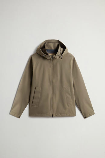 Pacific Jacket in Two-Layered Fabric Green photo 1 | Woolrich