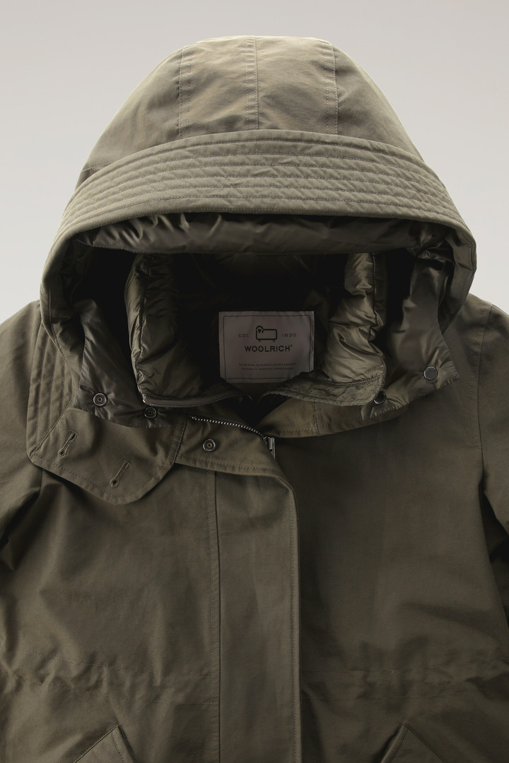 Long Military 3-in-1 Parka in Eco Ramar Green photo 2 | Woolrich