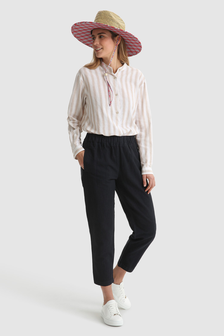 Cotton linen pant
