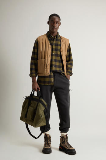 Vest in Vitale Barberis Canonico Pure Virgin Wool Beige | Woolrich