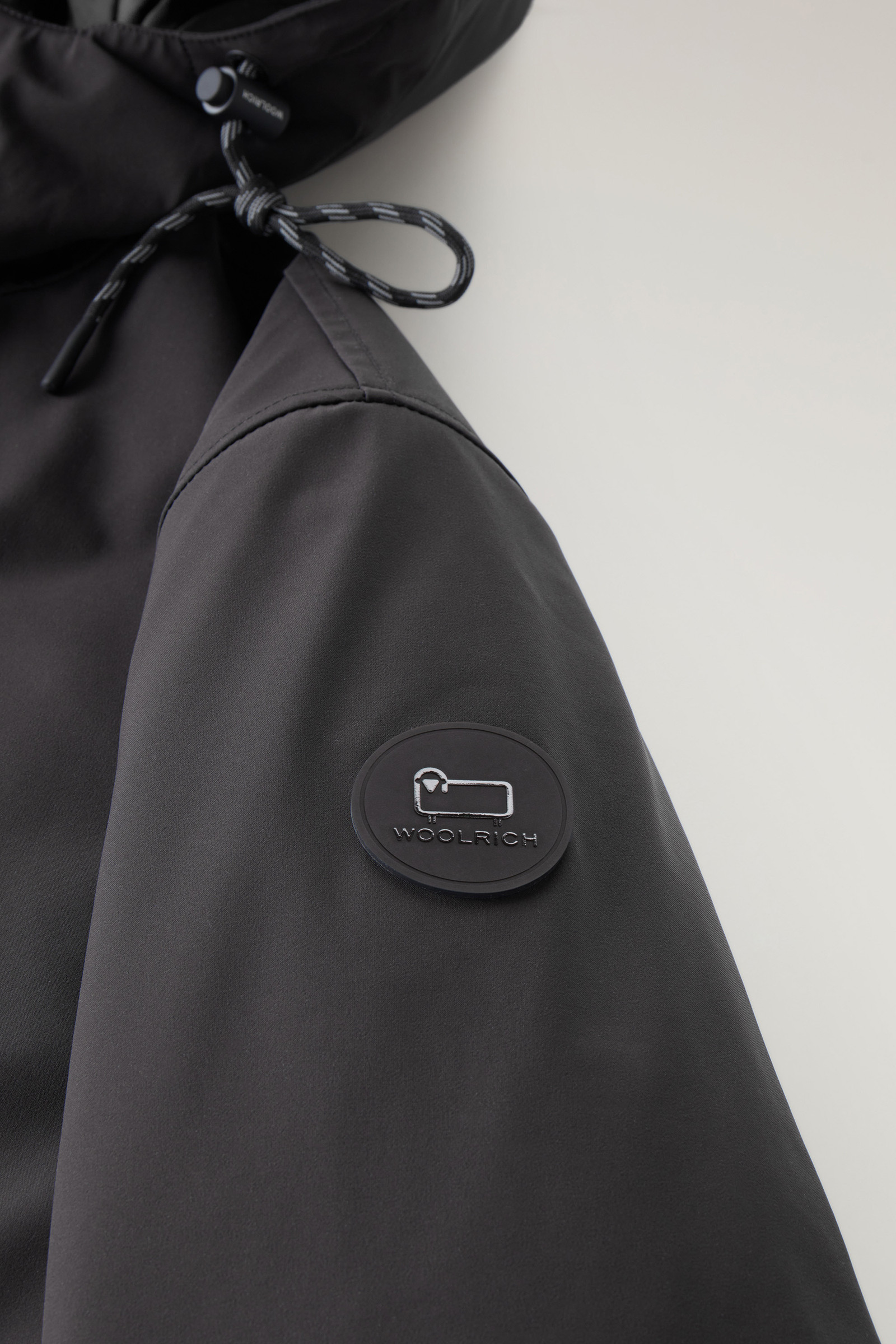 3-in-1 wattierte Jacke aus Stretch-Nylon mit abnehmbarer Steppjacke schwarz photo 10 | Woolrich