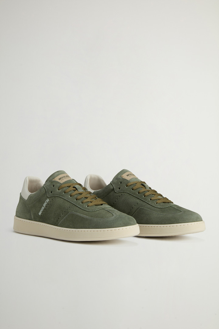 Swing Court Suede Sneakers Green photo 2 | Woolrich