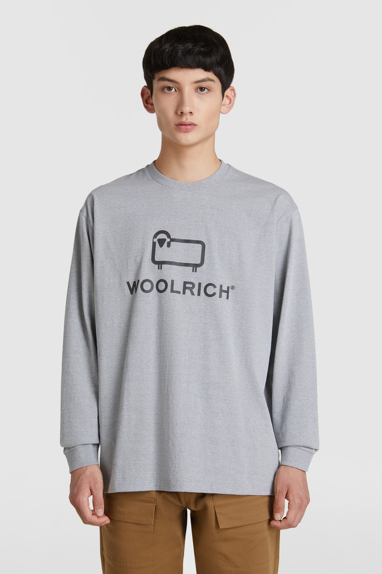 T-shirt en coton avec logo réfléchissant