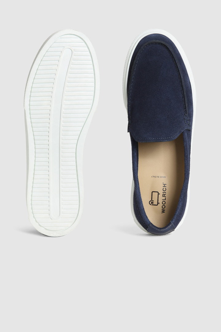 Spring Slip-On in Raw Suede Blue photo 4 | Woolrich