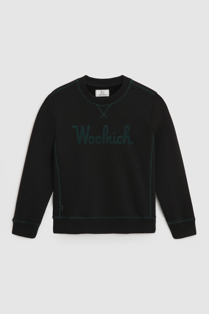 Boy's Crewneck Sweatshirt with 3D logo